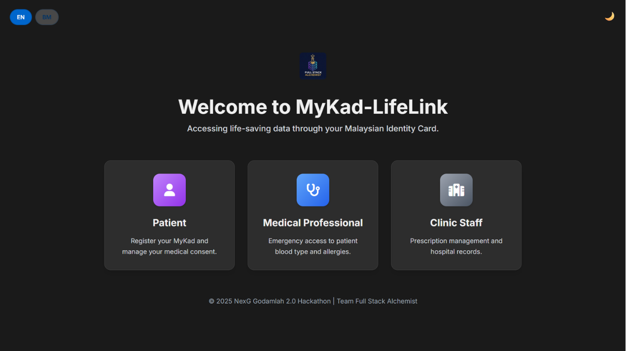 MyKad-LifeLink project